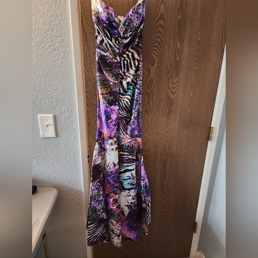 Purple Mermaid Dress